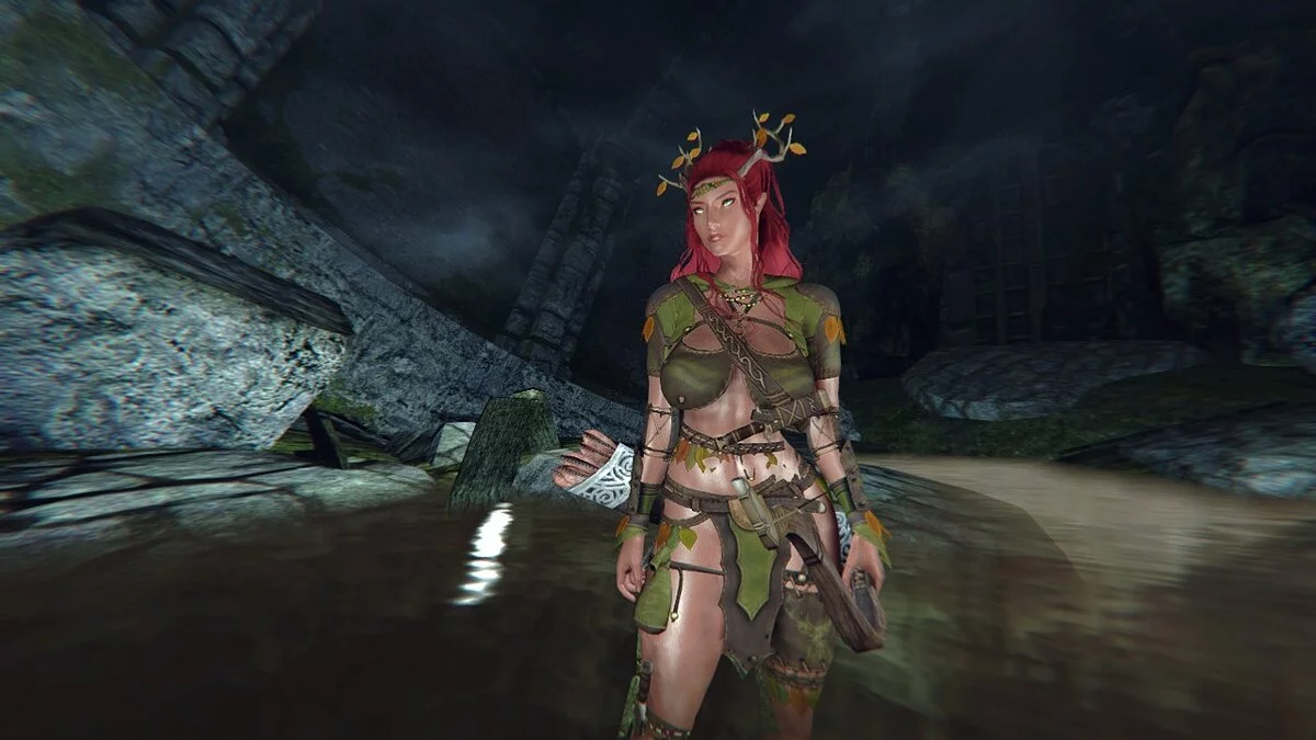Elder Scrolls 5: Skyrim Special Edition — Пресет лесной эльфийки