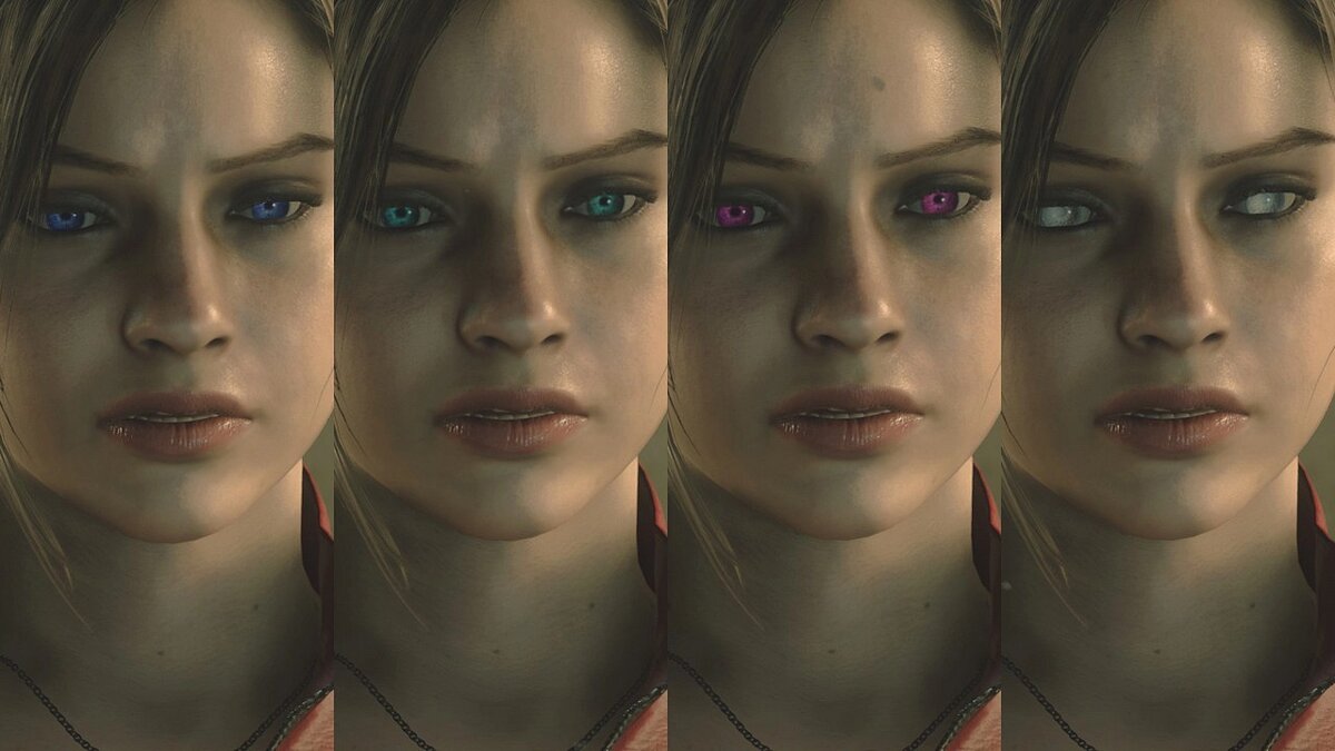 Resident Evil 2 — Новый цвет глаз для Клэр