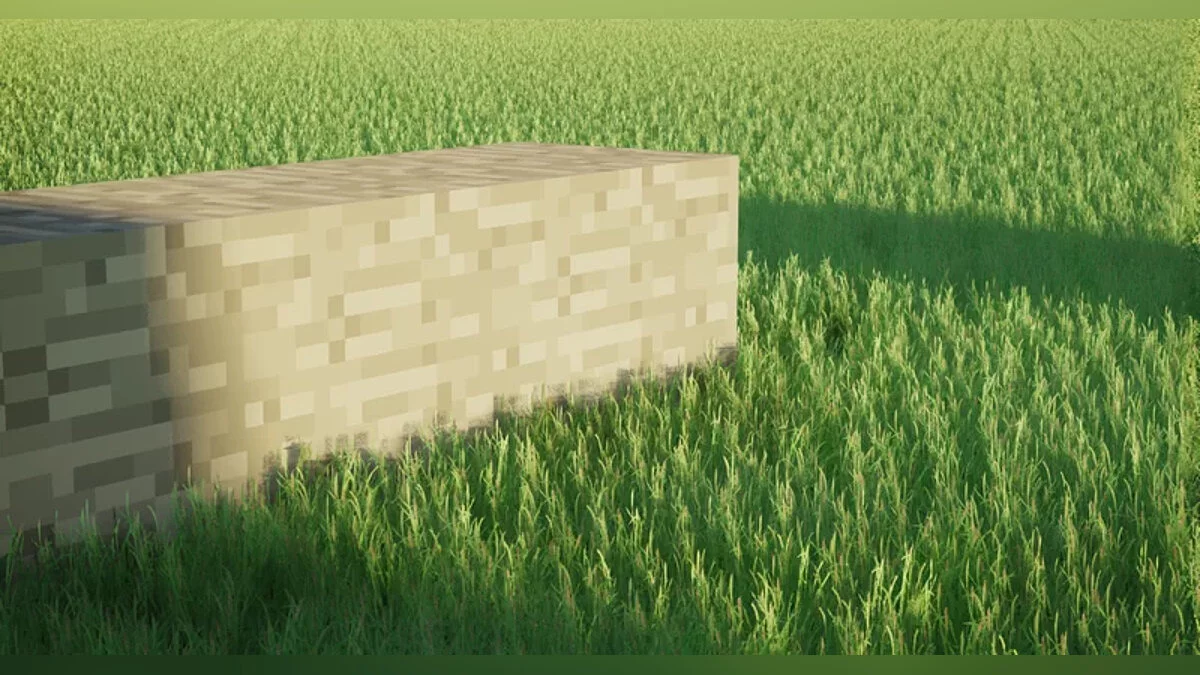 Minecraft — Реалистичная трава