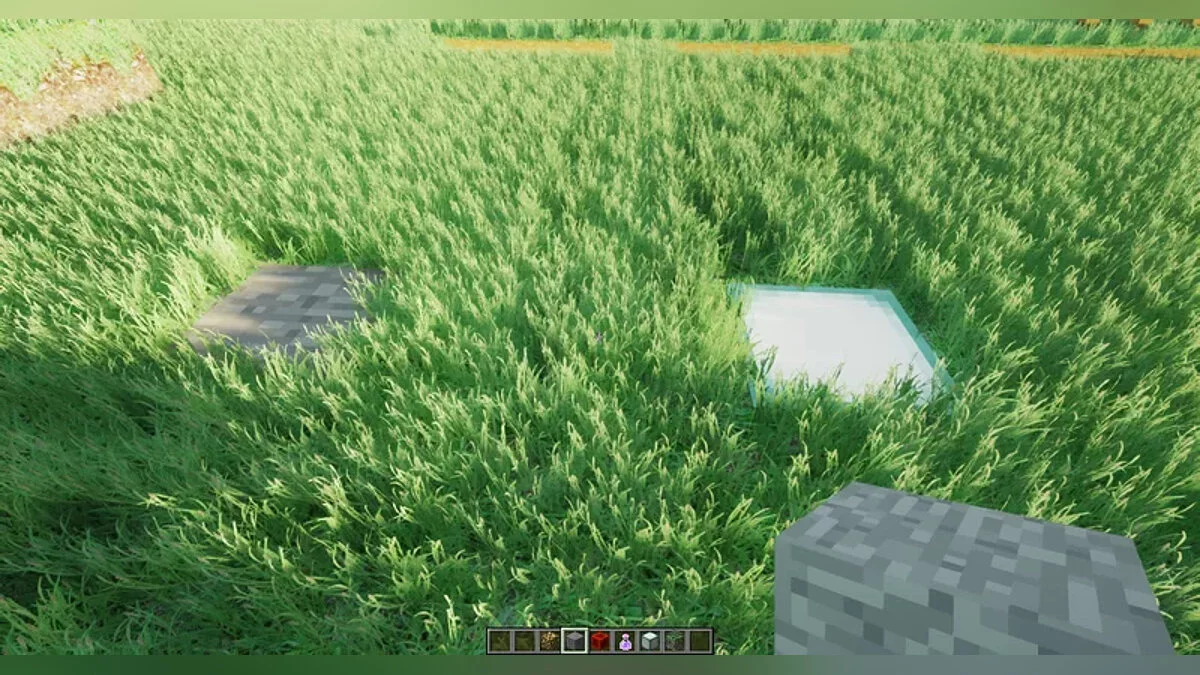 Minecraft — Реалистичная трава