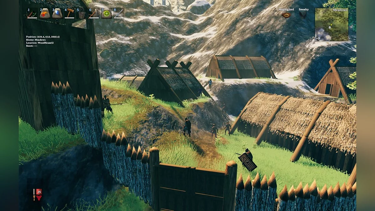 Valheim — Заселенные деревни