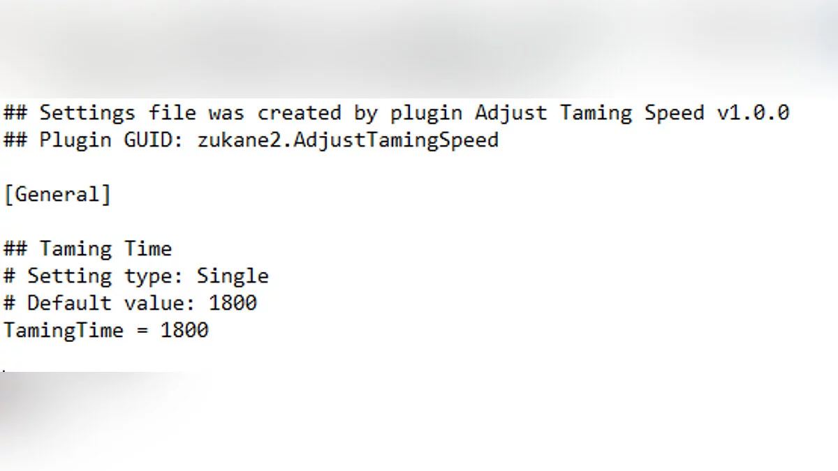 Valheim — Регулируемая скорость приручения