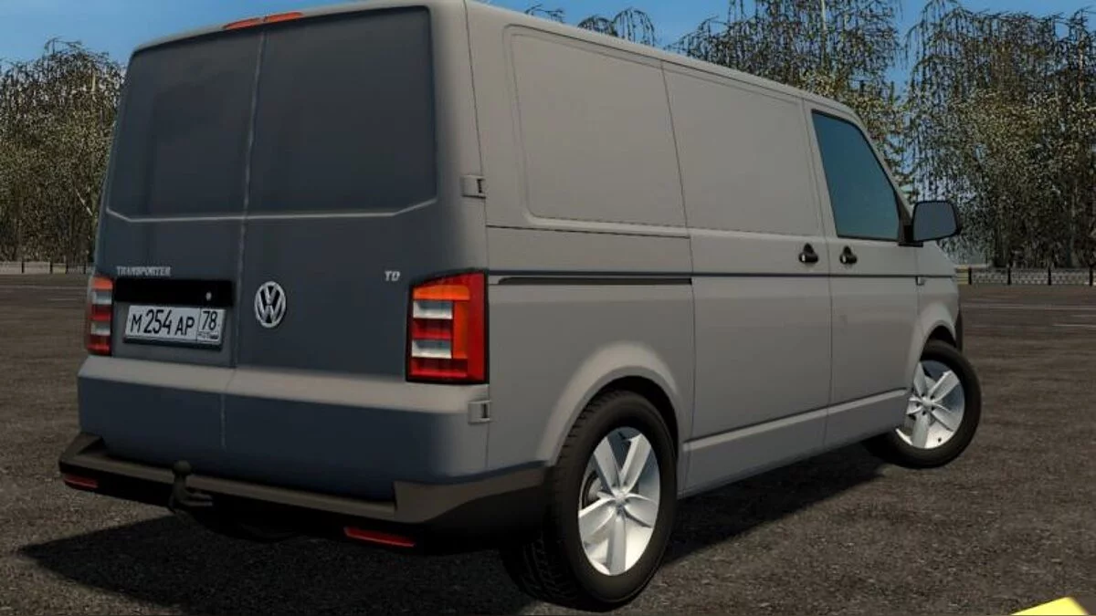 City Car Driving — Volkswagen Transporter T6 2015