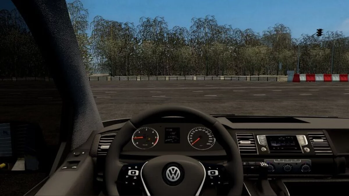 City Car Driving — Volkswagen Transporter T6 2015