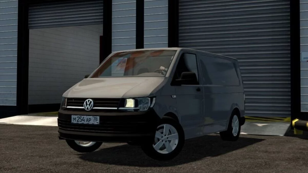 City Car Driving — Volkswagen Transporter T6 2015