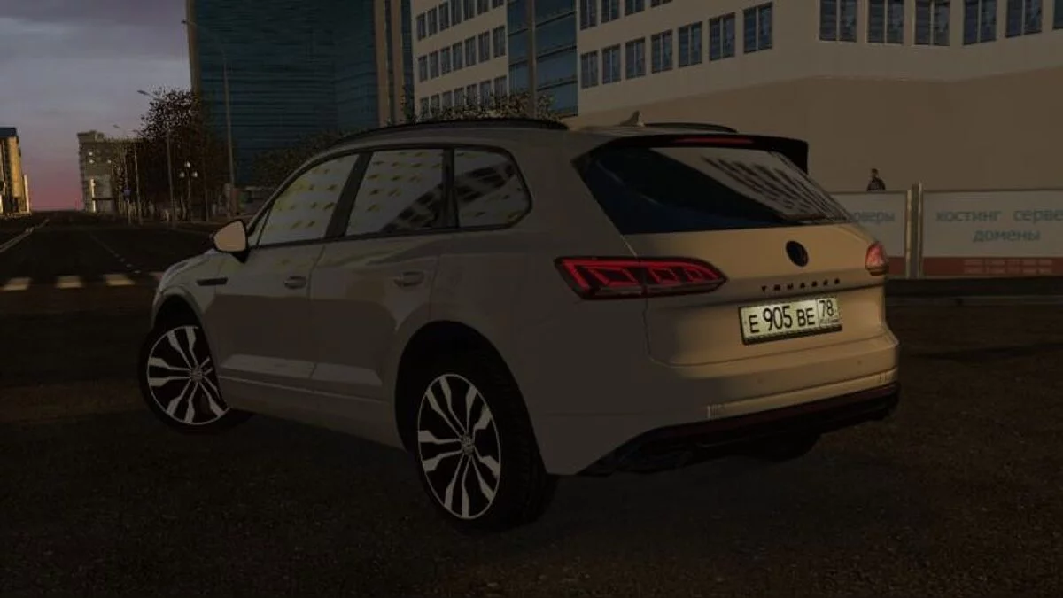 City Car Driving — Volkswagen Touareg R-Line 2019