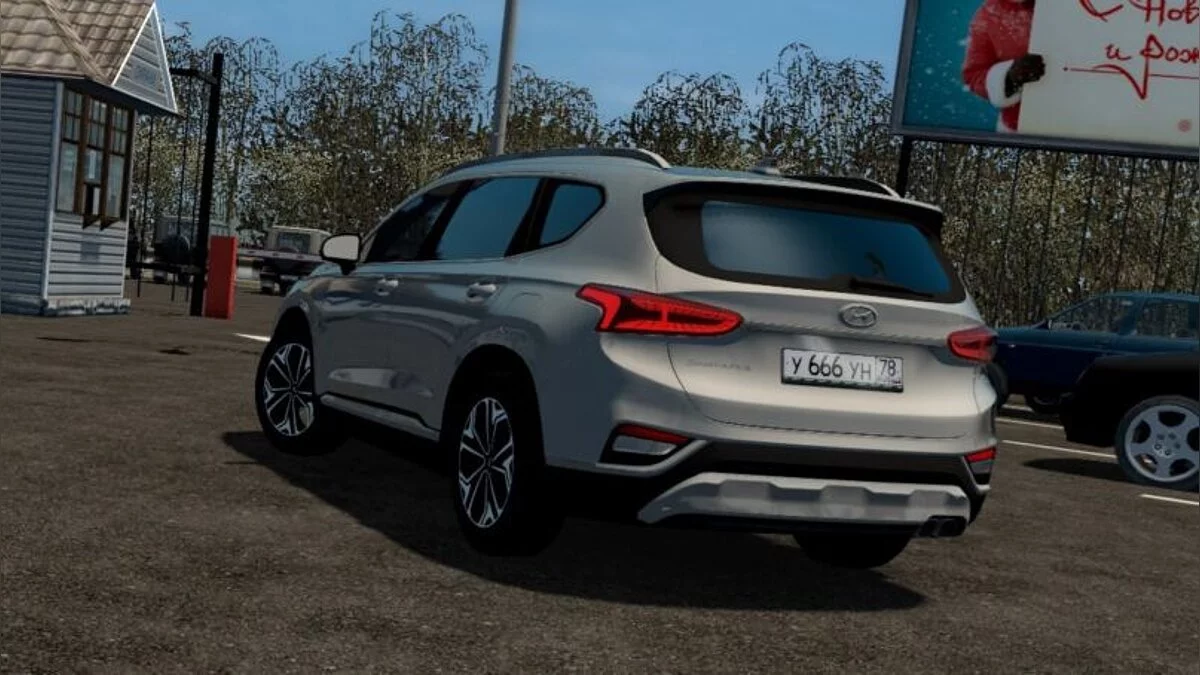 City Car Driving — Hyundai Santa Fe 2019