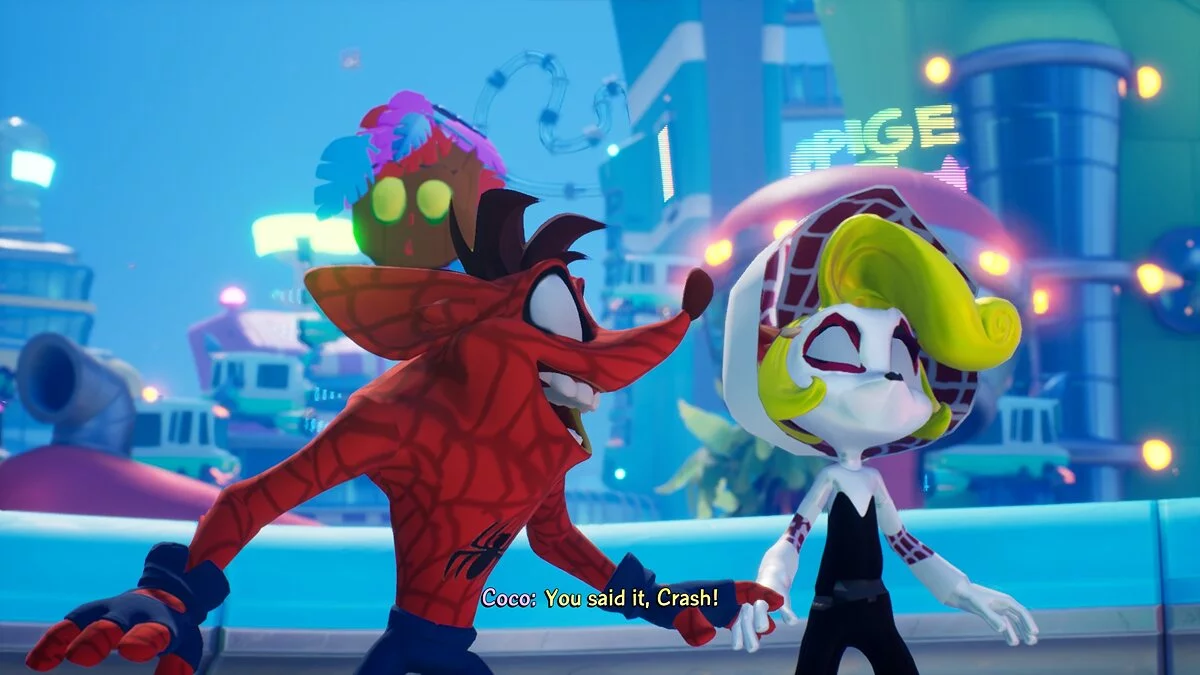 Crash Bandicoot 4: It&#039;s About Time — Дуэт пауков