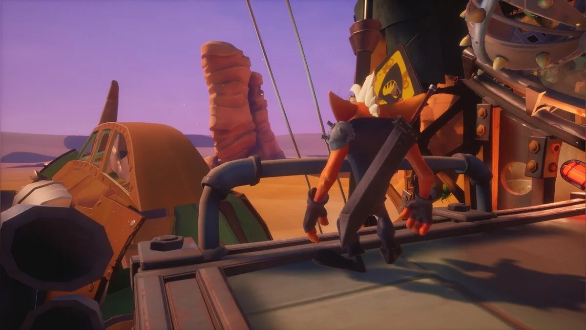 Crash Bandicoot 4: It&#039;s About Time — Костюм Клода из игры Final Fantasy 7