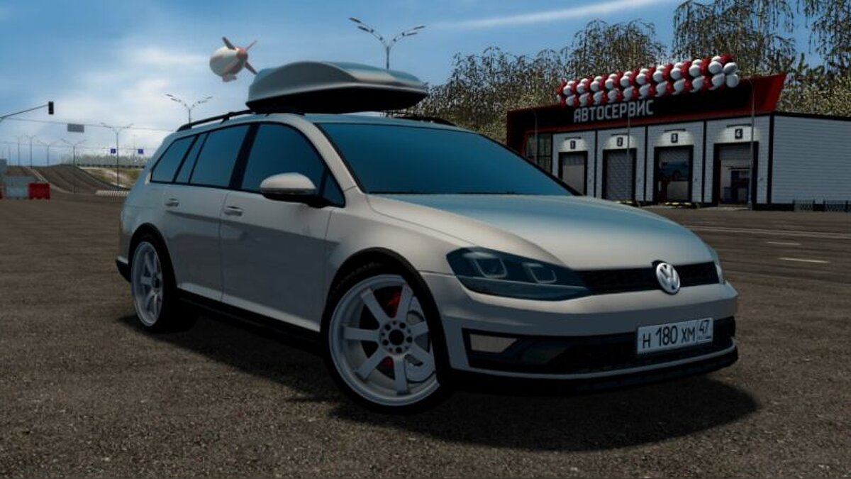 City Car Driving — Volkswagen Golf Alltrack 1.8 (Stance)