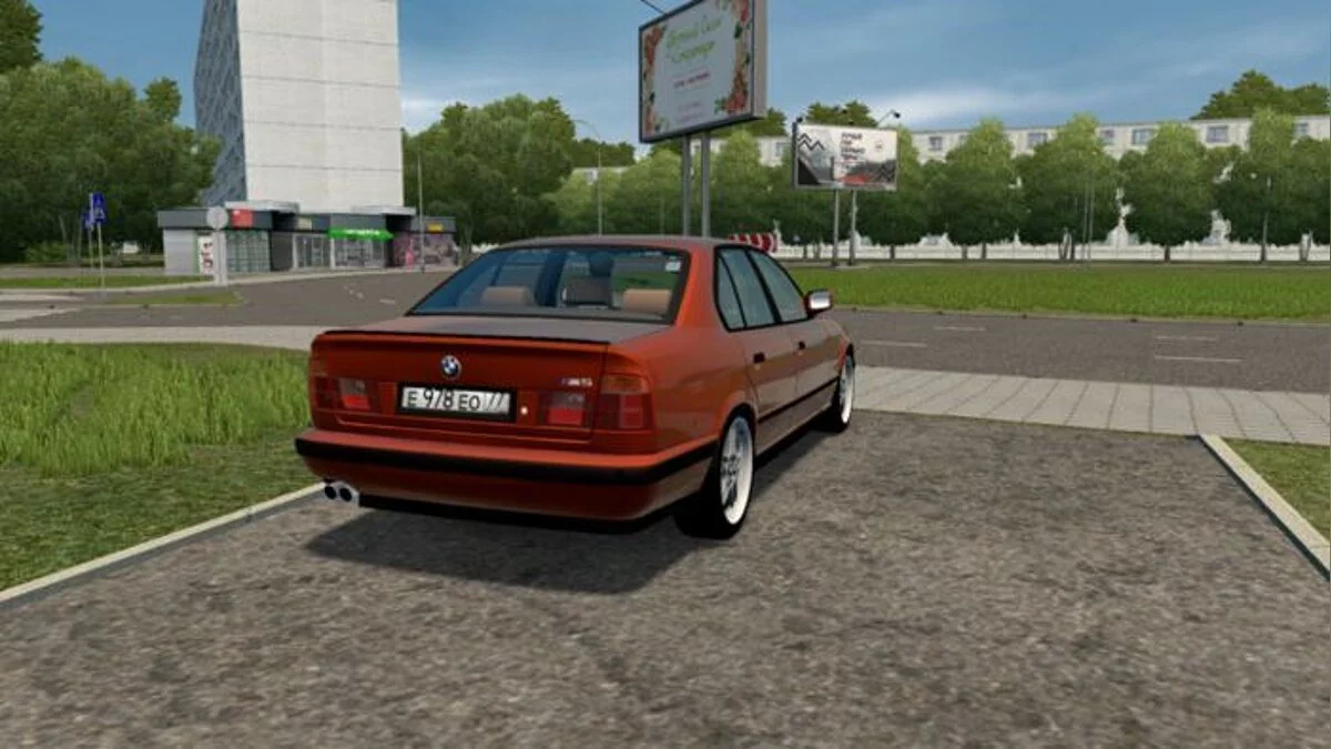 City Car Driving — BMW M5 E34