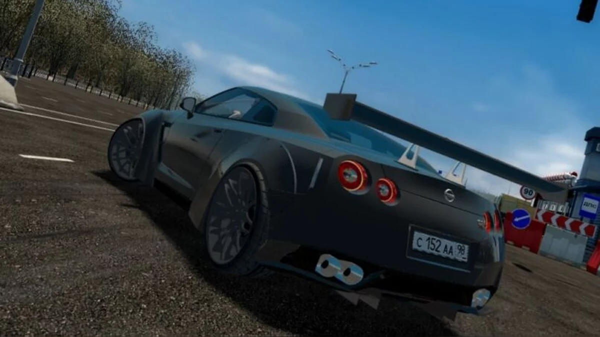 City Car Driving — Nissan GT-R Liberty Walk Performance