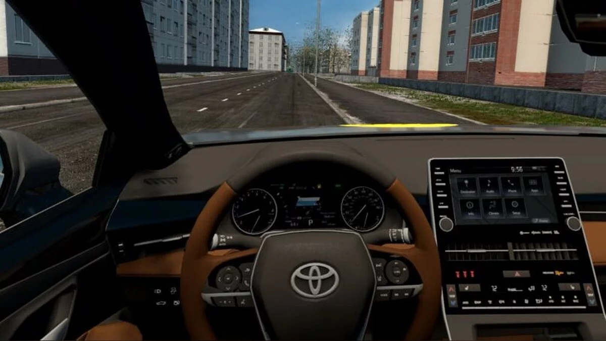 City Car Driving — Toyota Avalon 3.5 2019 (Яндекс такси)