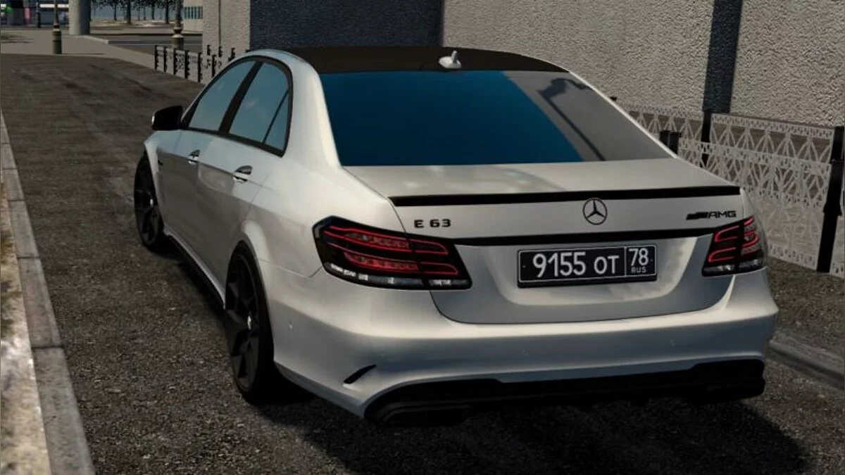 City Car Driving — Mercedes-Benz E63S AMG (W212)