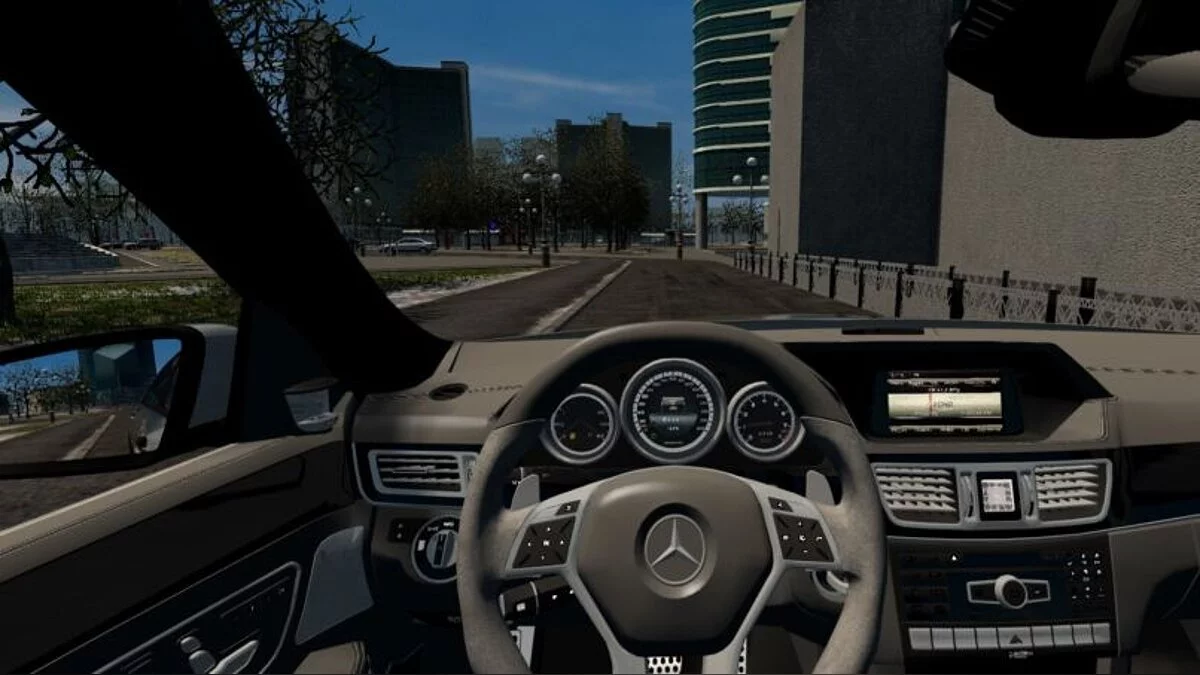 City Car Driving — Mercedes-Benz E63S AMG (W212)