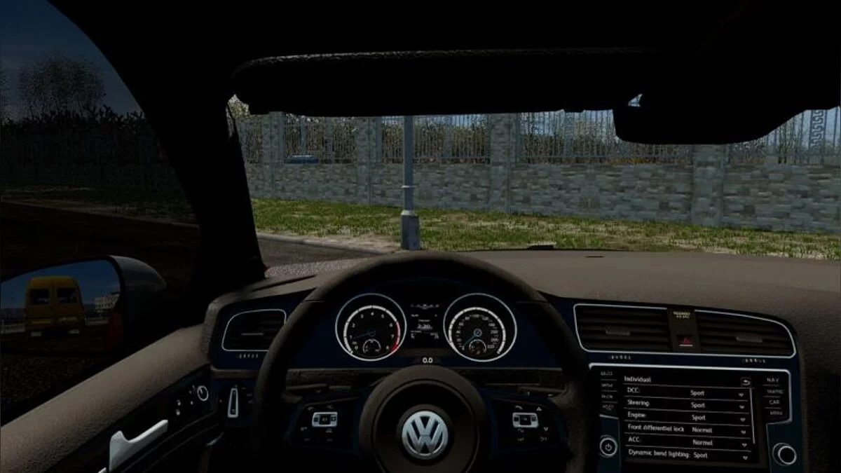 City Car Driving — Volkswagen Golf R 2014