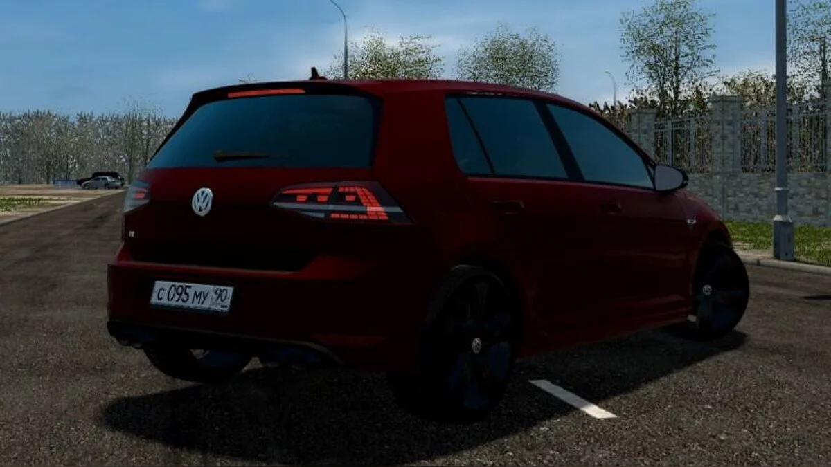 City Car Driving — Volkswagen Golf R 2014