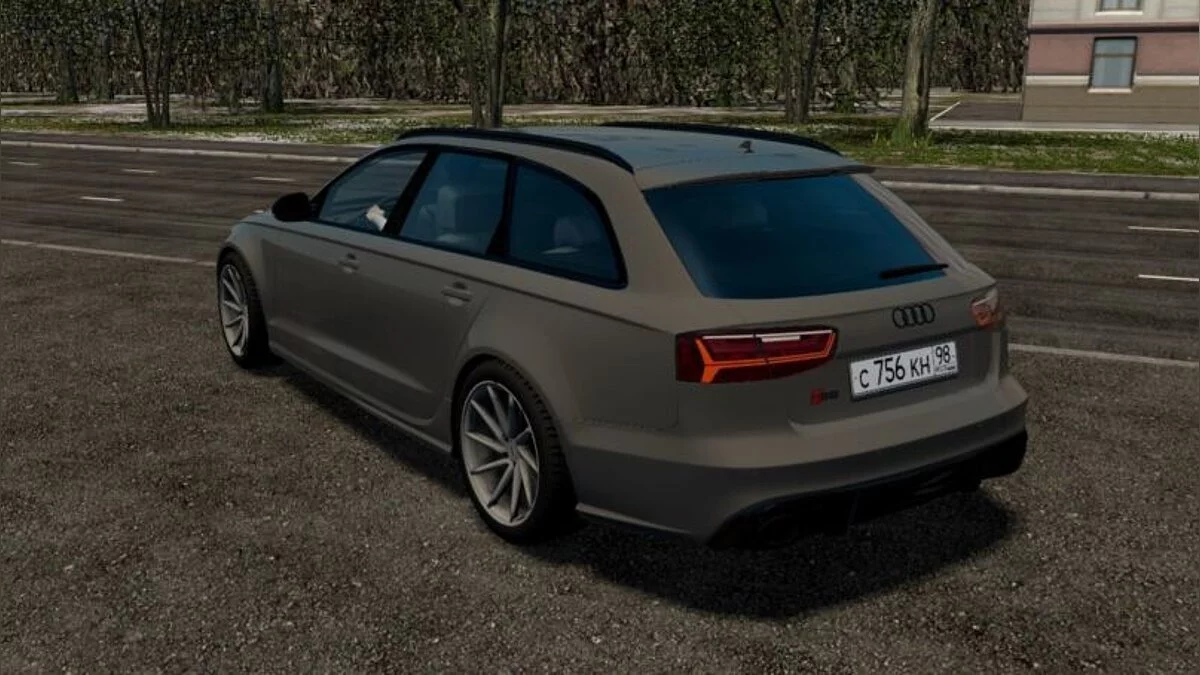City Car Driving — Audi RS6 (C7)