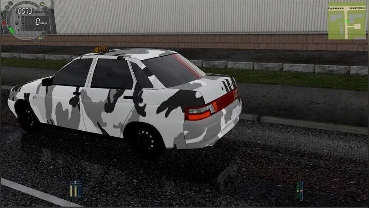 City Car Driving — LADA 110 (Ваз 21103)