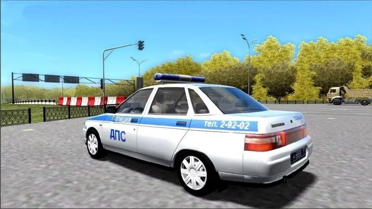 City Car Driving — ВАЗ-2110 ППС и ДПС