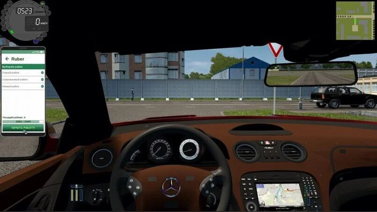 City Car Driving — Mercedes-Benz SL65 AMG V12 BiTurbo