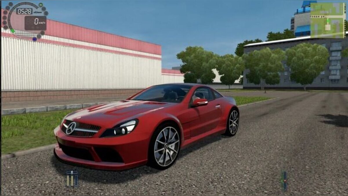 City Car Driving — Mercedes-Benz SL65 AMG V12 BiTurbo