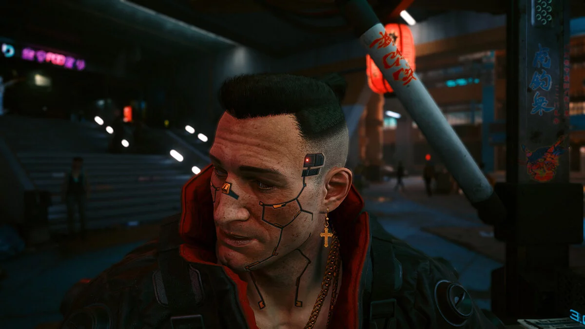 Cyberpunk 2077 — Новая прическа Джеки