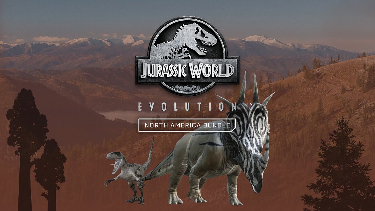 Jurassic World Evolution — Набор для Северной Америки (новые виды)