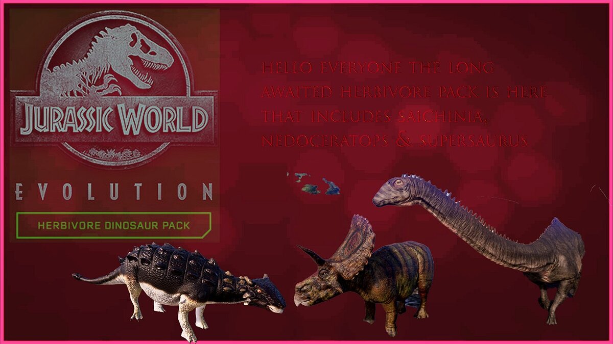Jurassic World Evolution — Новые виды травоядных животных