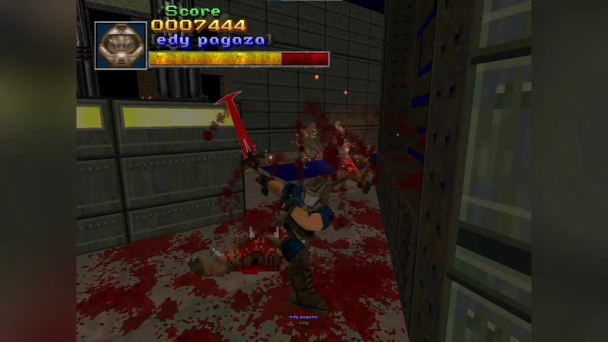 DOOM 2 — Вид от третьего лица