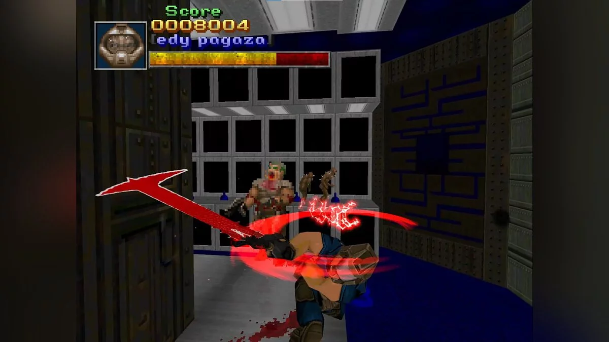 DOOM 2 — Вид от третьего лица
