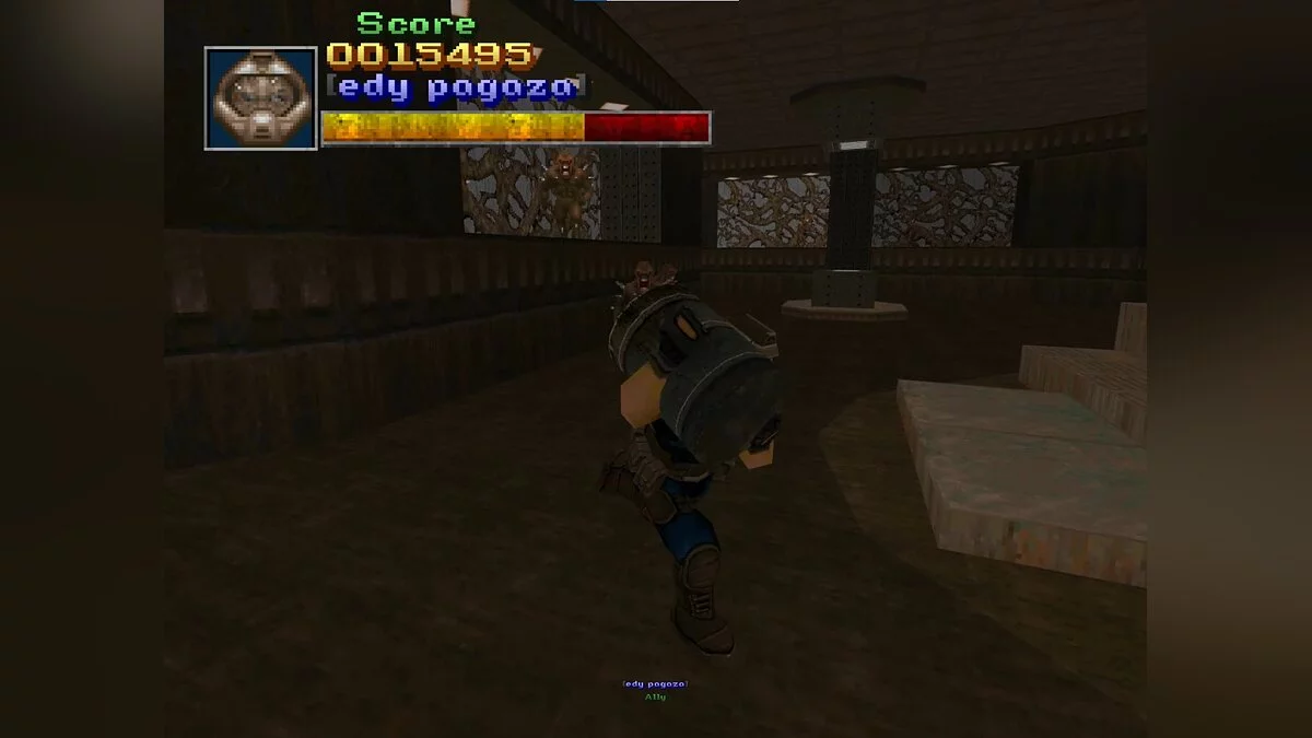 DOOM 2 — Вид от третьего лица