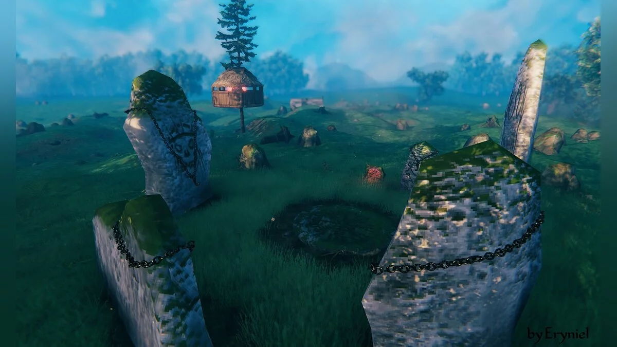 Valheim — Средиземье со строениями
