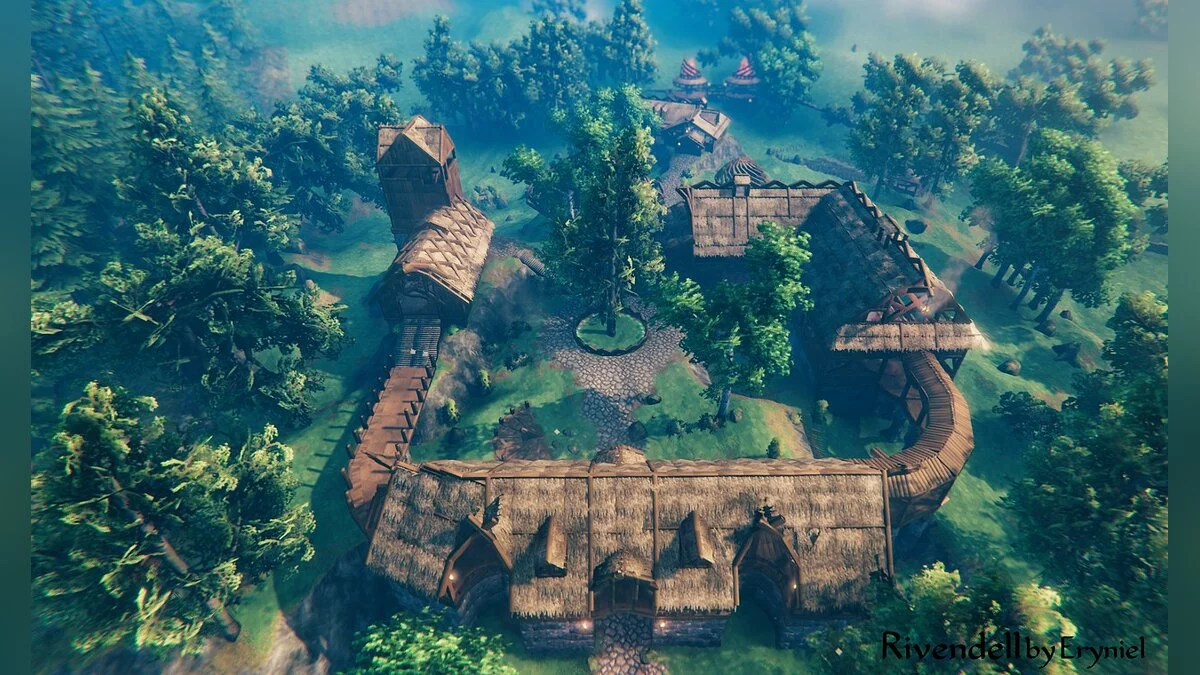 Valheim — Средиземье со строениями