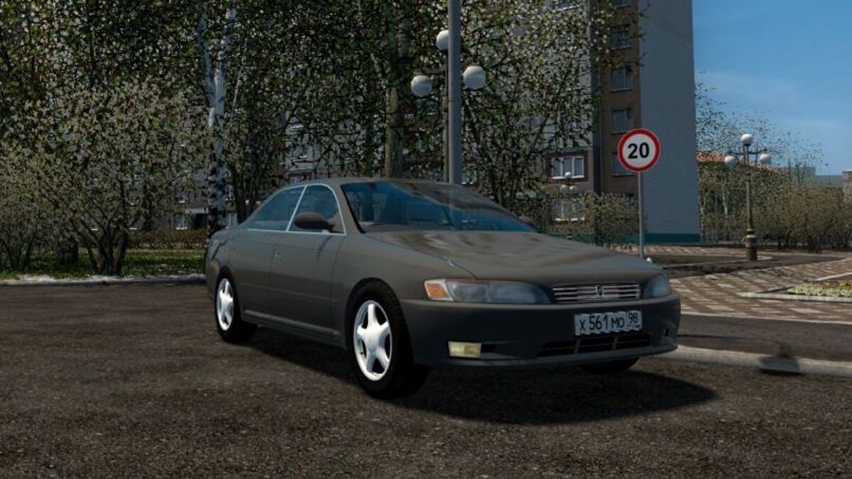City Car Driving — Toyota Mark 2 1996