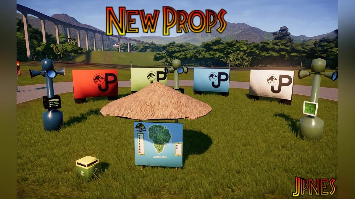 Jurassic World Evolution — Новые предметы