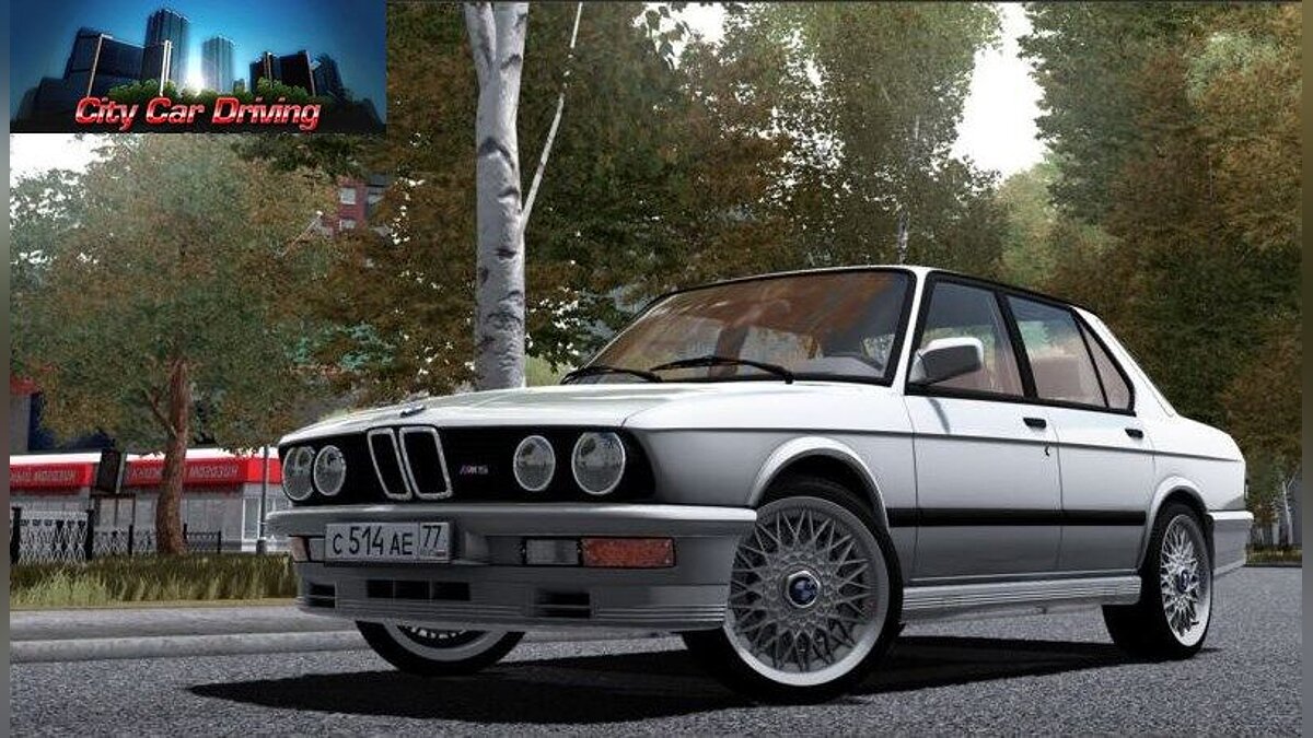 City Car Driving — BMW M5 E28 1988