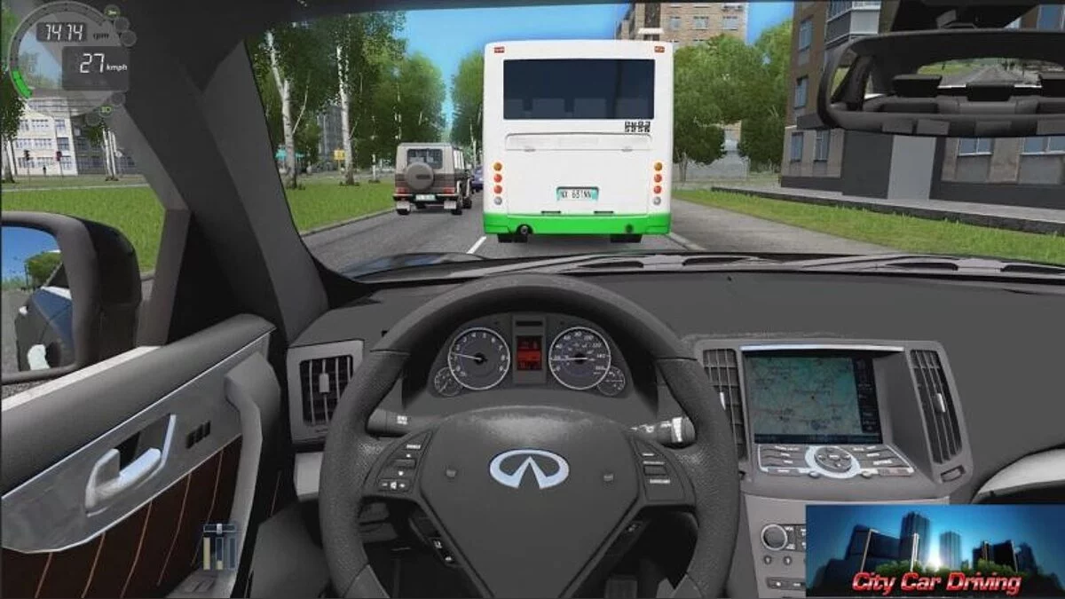 City Car Driving — Infiniti FX (S50)