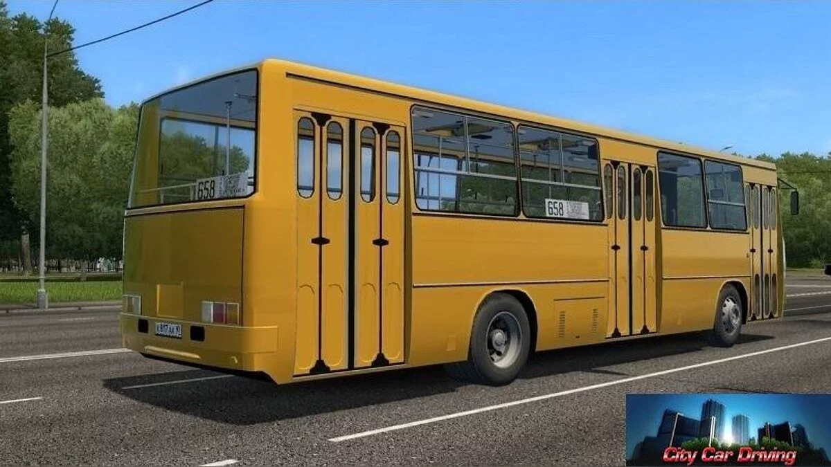 City Car Driving — Ikarus 260