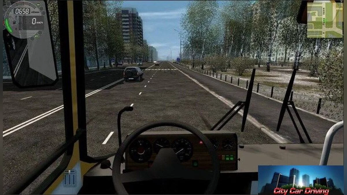 City Car Driving — Ikarus 260