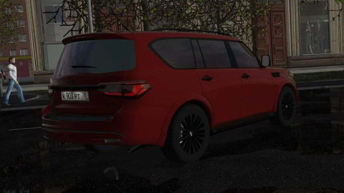 City Car Driving — Infiniti QX80 2019 (Stage 2)
