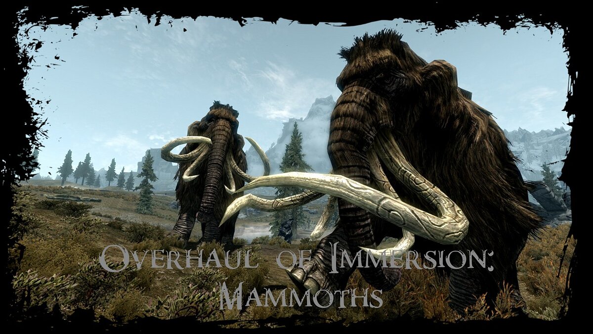 The Elder Scrolls 5: Skyrim Legendary Edition — Череп мамонта