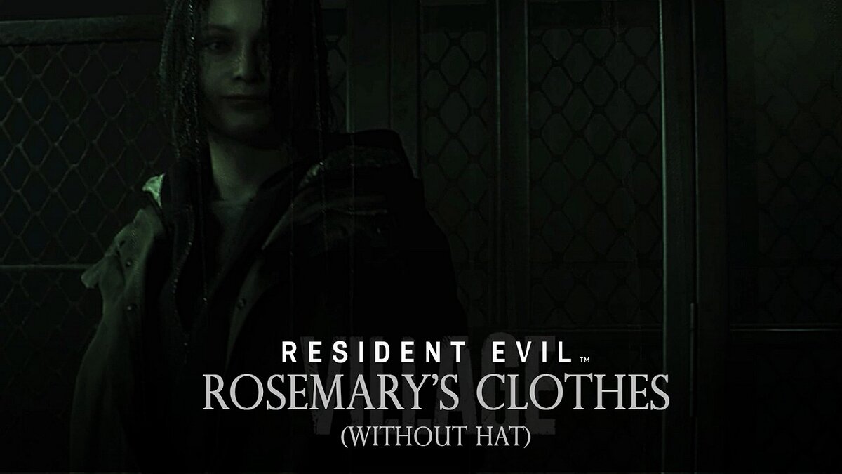 Resident Evil 2 — Одежда Розмари (без кепки)