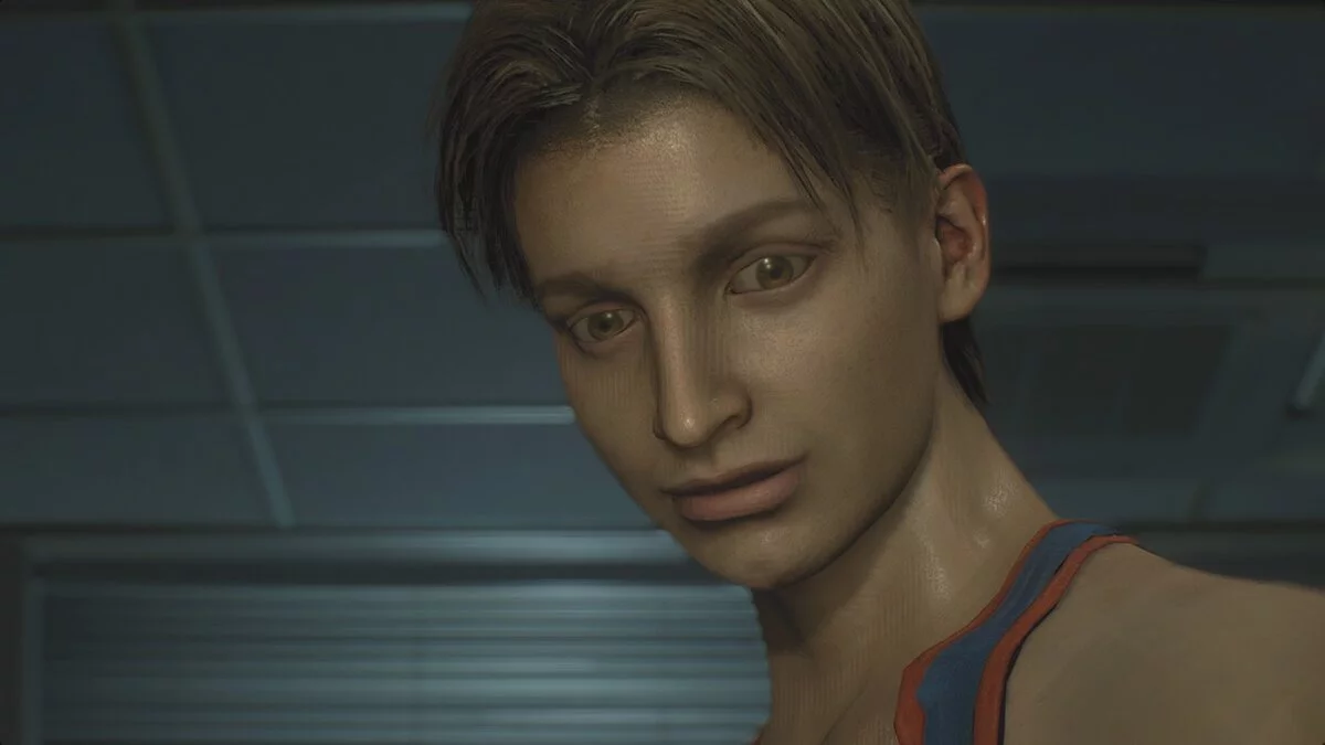 Resident Evil 3 — Мартин в одежде рестлера