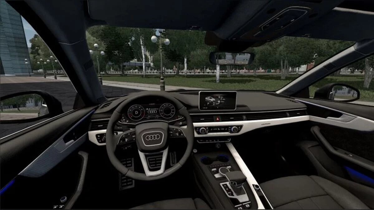 City Car Driving — 2017 Audi A4 (B9) 2.0 TSFI Quattro