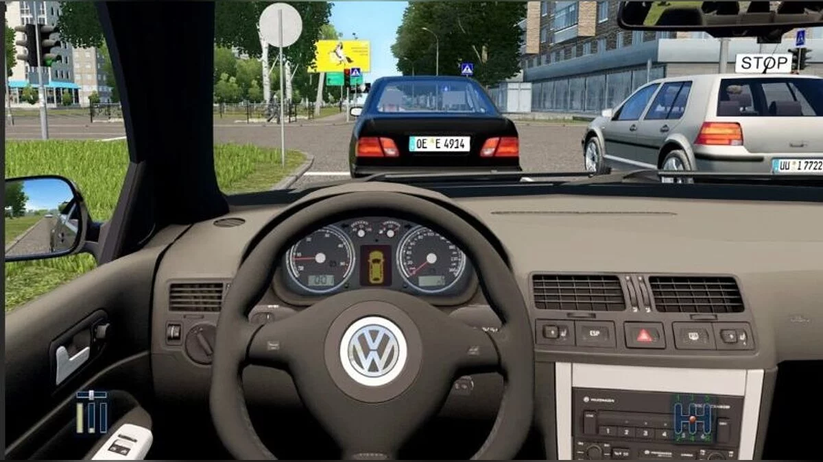City Car Driving — VW Golf 4 1.9 TDi