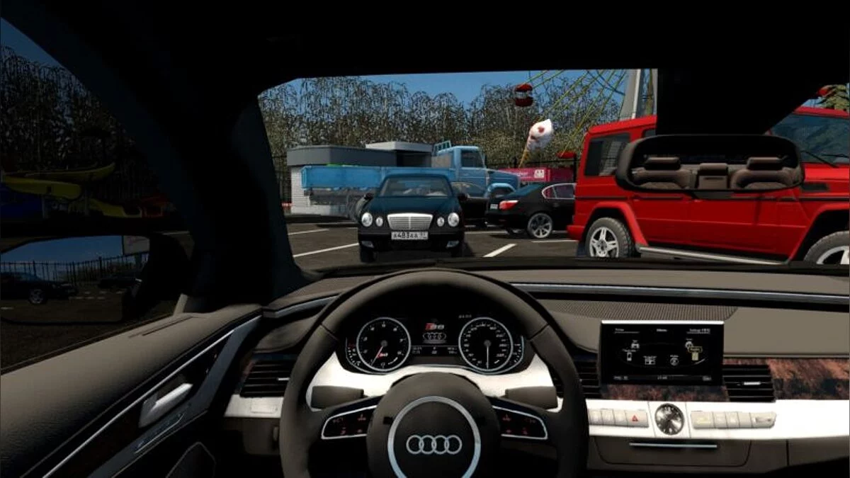 City Car Driving — Audi S8 Plus 2016 (D4)