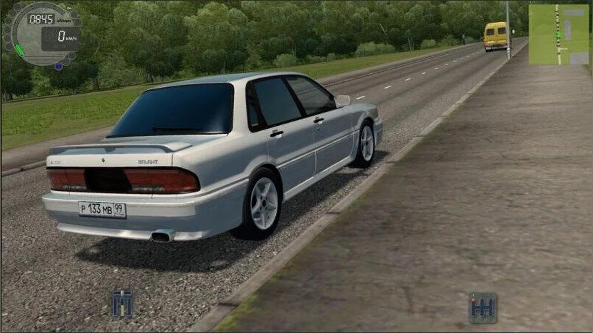 City Car Driving — Mitsubishi Galant 1991