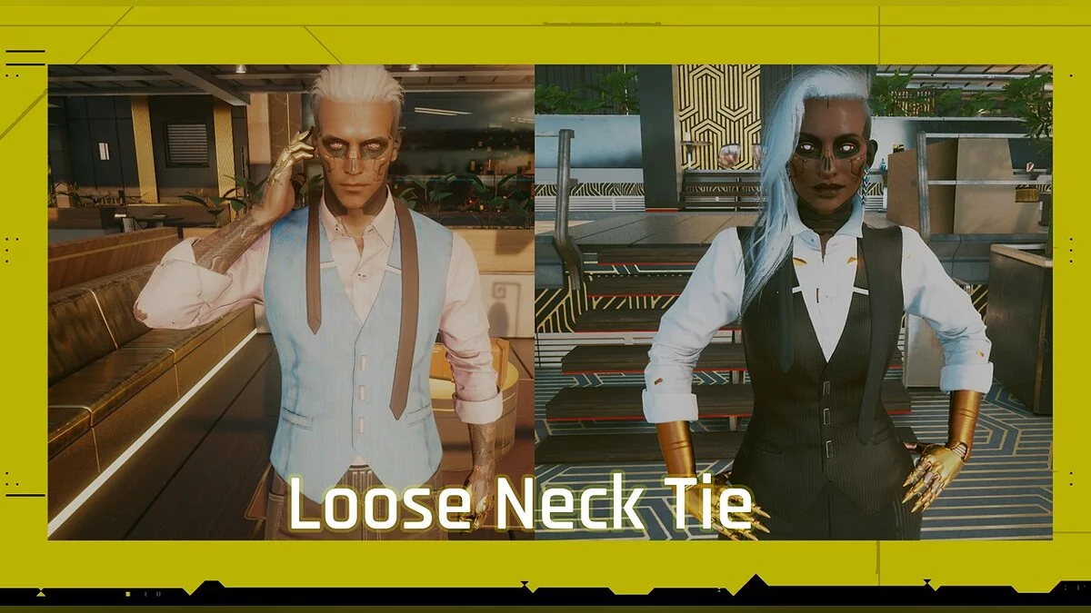 Cyberpunk 2077 — Свободный галстук для Ви