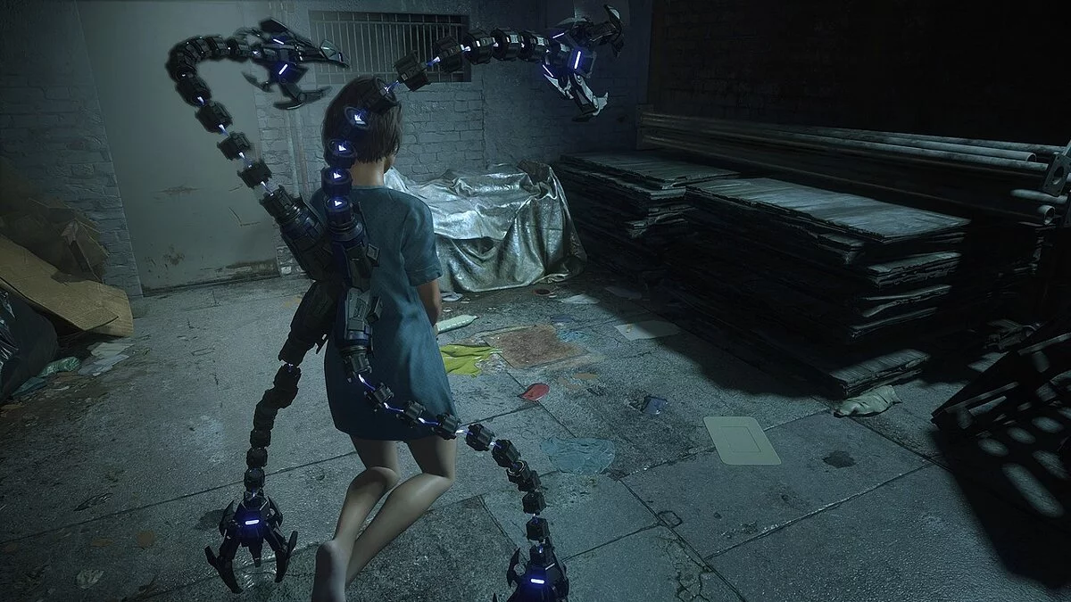 Resident Evil 3 — Щупальца доктора «Осьминога» для Джилл